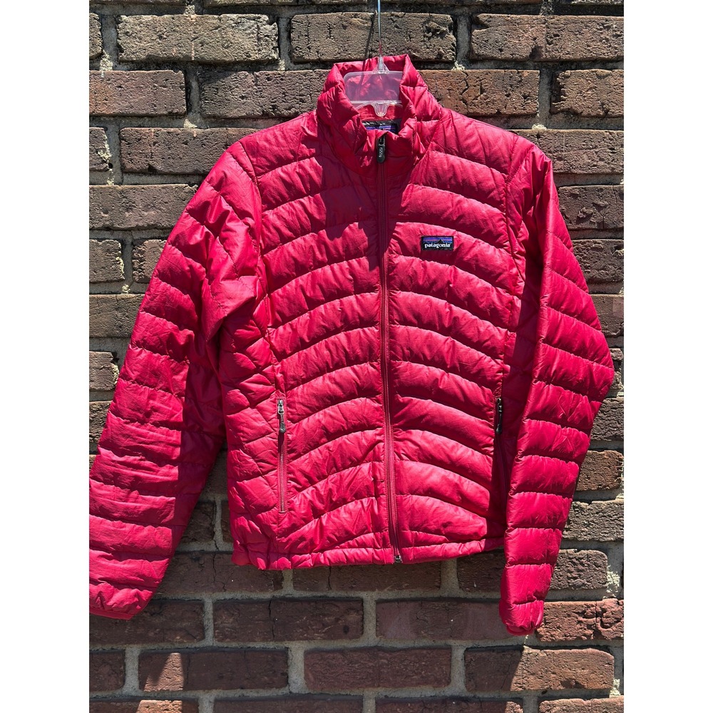 Patagonia Women's Sz XS Down Jacket Pink Packable Puffer Gorpcore Hiking Travel